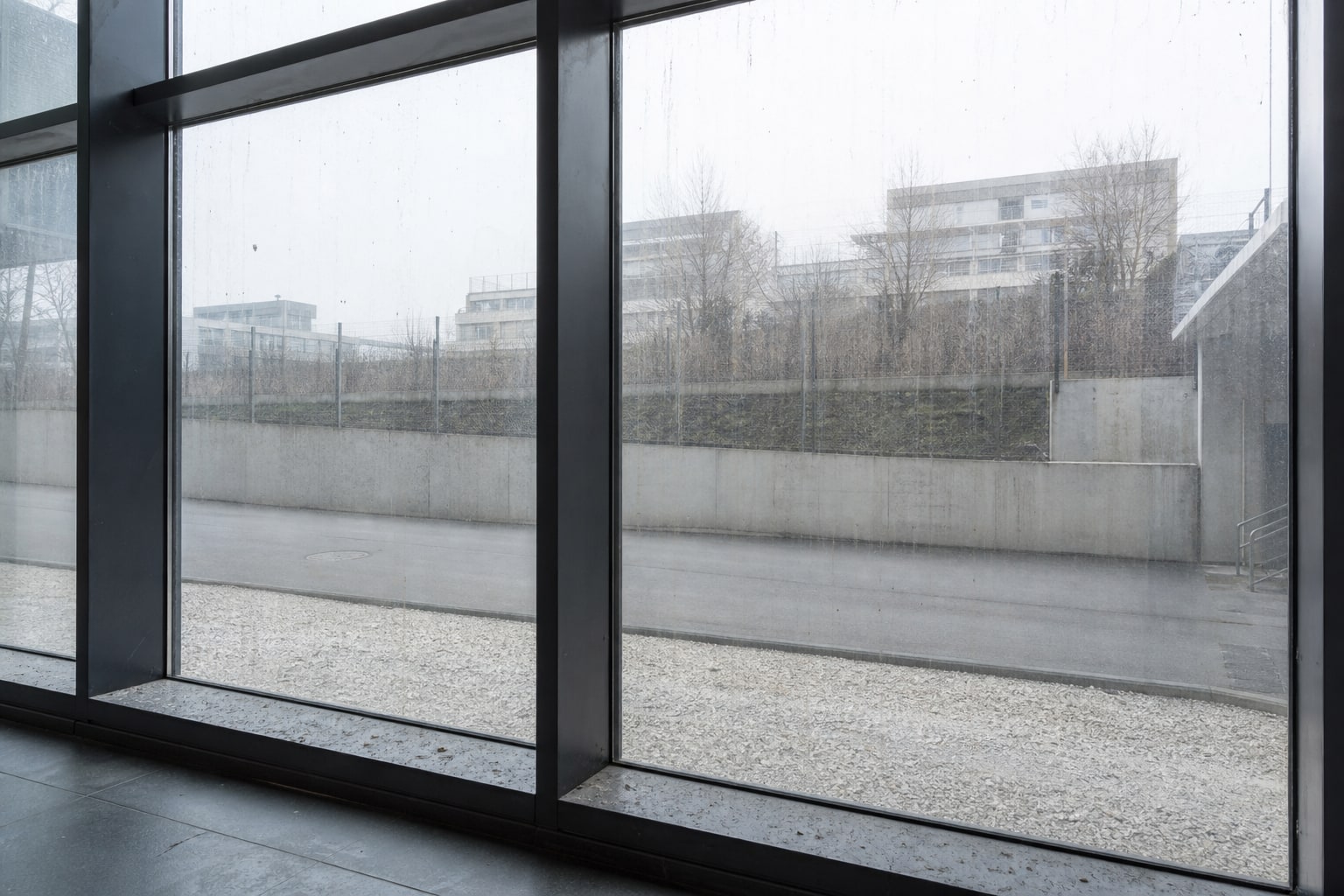 Fensterreinigung – vorher