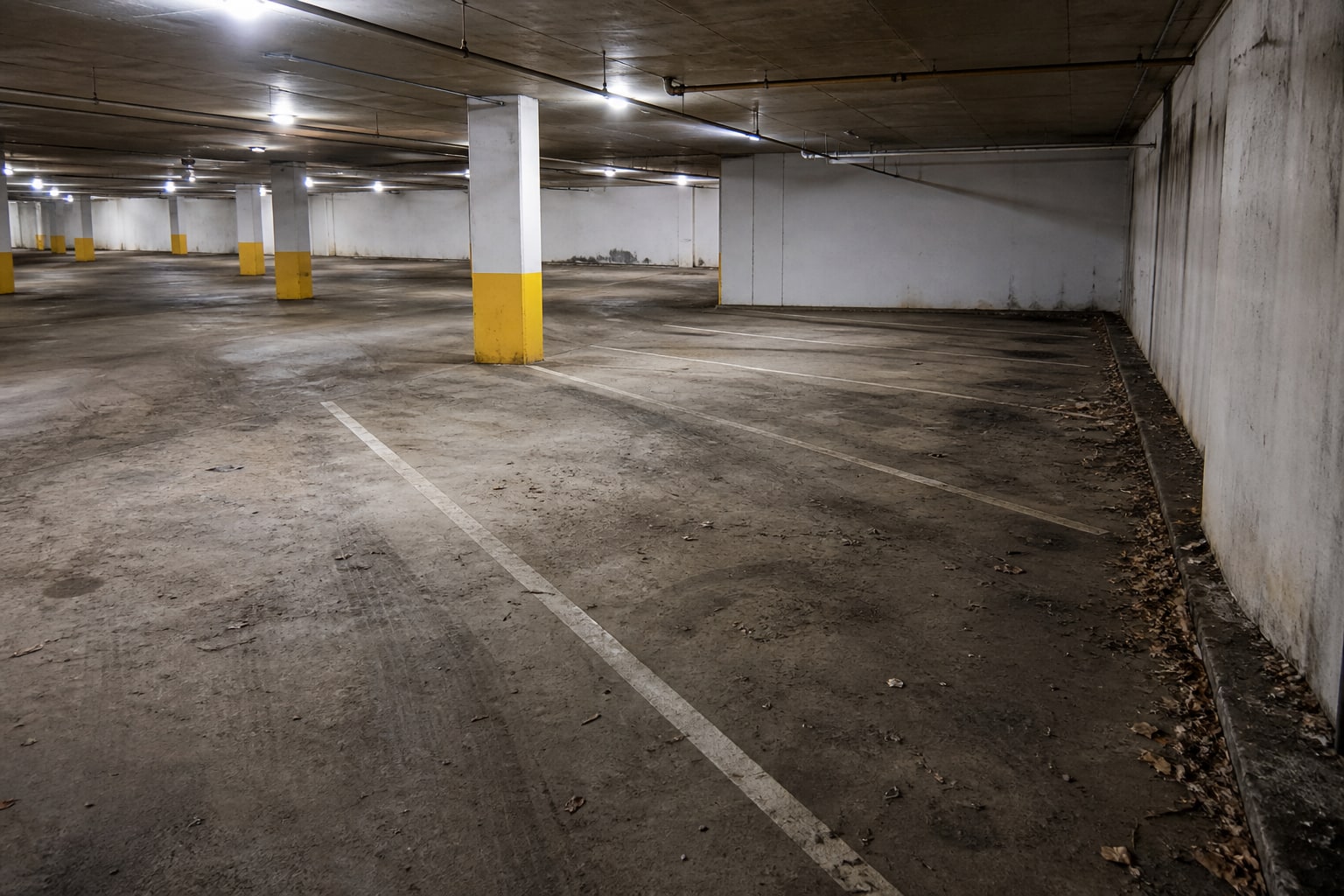 Garagenreinigung – vorher